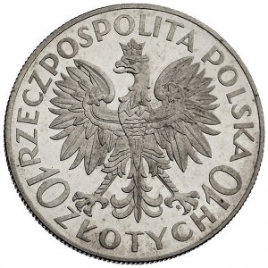 10 złotych 1933, Jan III Sobieski, Parchimowicz P-153 b...