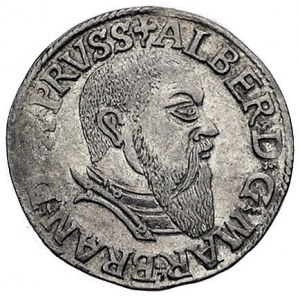 trojak 1543, Królewiec, Bahr. 1183, Neumann 43