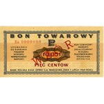bony towarowe Banku PKO S.A. - 1,2,5,10,20 i 50 centów ...