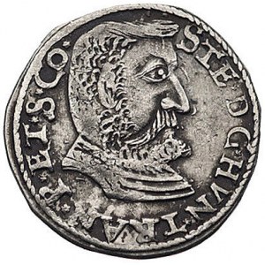Stefan Bocskay 1605-1606, trojak 1606, Resch 88, Buzdug...