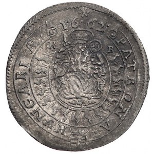 XV krajcarów 1662, Krzemnica, Huszar 1422, Herinek 1033