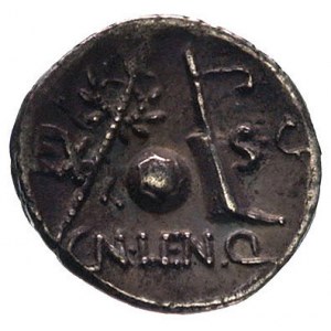 Cn. Lentulus 76-75 pne, denar, Aw: Geniusz Ludu Rzymski...