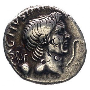 Pompejusz Wielki, denar bity przez jego syna Sekstusa P...