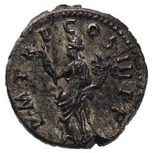 Trajan 98-117, denar, Aw: Popiersie w prawo i napis w o...
