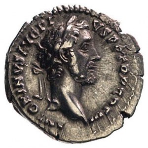 Antonin Pius 138-161, denar, Aw: Popiersie w wieńcu w p...