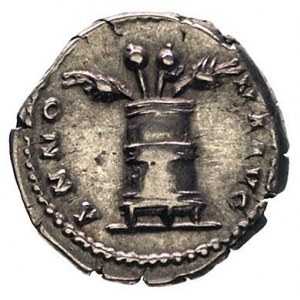 Antonin Pius 138-161, denar, Aw: Popiersie w wieńcu w p...