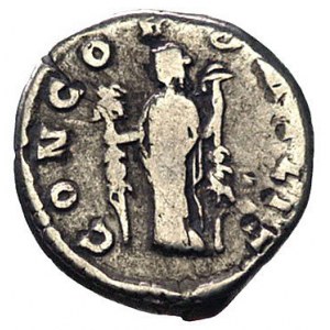 Didius Julianus 193, denar, Aw: Popiersie w prawo i nap...