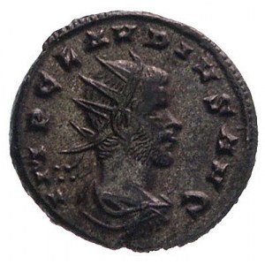 Klaudiusz II Gocki 268-270, antoninian, Aw: Popiersie w...