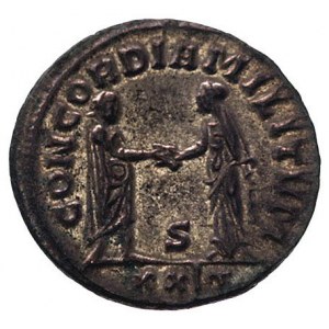 Aurelian 270-275, antoninian, Aw: Popiersie w koronie r...