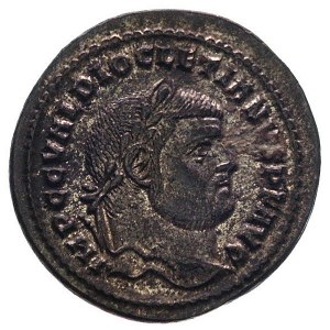 Dioklecjan 284-305, duży folis- Kartagina, Aw: Głowa w ...