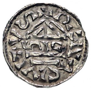 BAWARIA, Henryk II, drugie panowanie 985-995, denar, Ra...