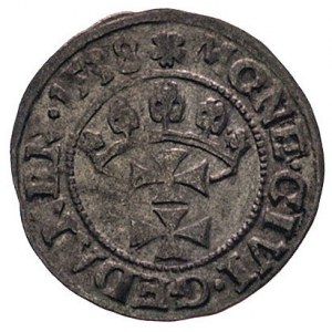 szeląg 1538, Gdańsk, Kurp. 416 (R), Gum. 551, patyna