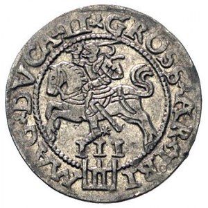 trojak 1562, Wilno, odmiana napisu L / LI, Kurp. 816 (R...