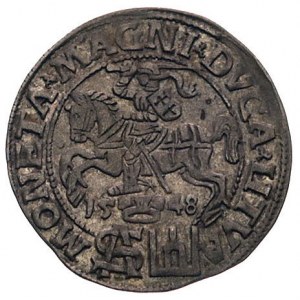 grosz na stopę polską 1548, Wilno, Kurp. 764 (R), Gum. ...