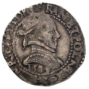1/2 franka 1589/K, Bordeaux, Duplessy 1131, patyna