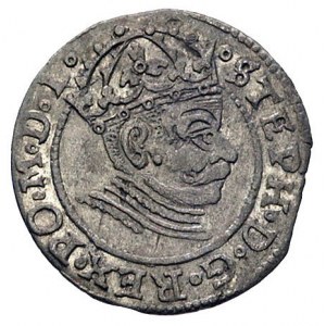 grosz 1581, Ryga, Kurp. 427 (R1), Gum. 808, moneta z ko...