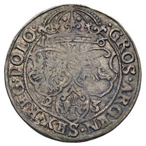 szóstak 1623, Kraków, data 1-6/2-3, Kurp. 1452 (R3), Gu...