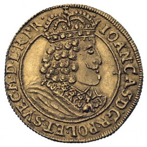 dukat 1659, Toruń, H-Cz. 2146 (R3), Fr. 60, T. 35, złot...