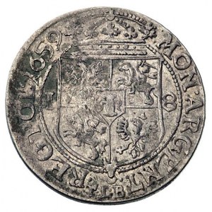 ort 1659, Kraków, awers Kurp. 439, rewers 441, Gum. 175...