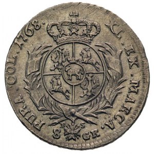 dwuzłotówka 1768, Warszawa, litery F-S, Plage 313