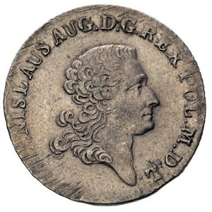 złotówka 1766, Warszawa, tarcza herbowa i herby duże, P...