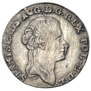 złotówka 1792, Warszawa, Plage 300, minimalna wada tłoc...