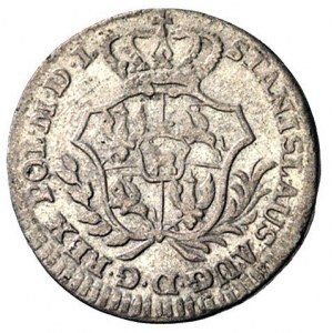 2 grosze srebrne (półzłotek) 1767, Warszawa, Plage 245