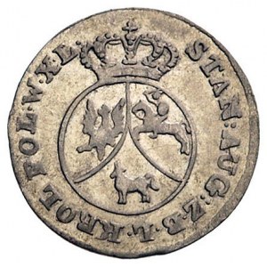 10 groszy miedzianych 1790, Warszawa, Plage 235, drobna...