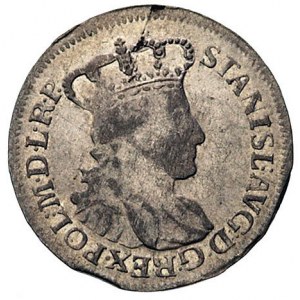 szóstak 1765, Gdańsk, Plage 504, ładnie zachowany
