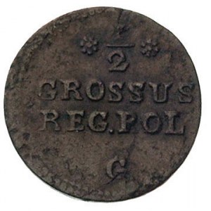 półgrosz 1768, Kraków, Plage 13, patyna