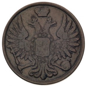3 kopiejki 1852, Warszawa, Plage 467, Bitkin 800 (R), r...