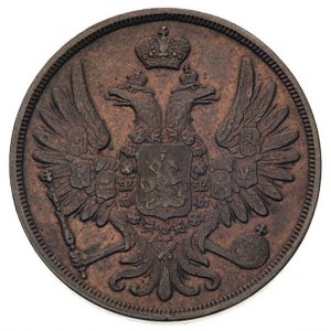 2 kopiejki 1855, Warszawa, Plage 485, Bitkin 808, ładni...