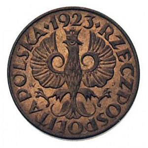 1 grosz 1923, Warszawa, Parchimowicz 101 a