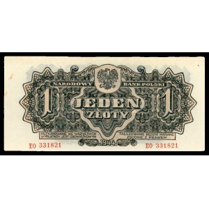 1 złoty 1944, \obowiązkowym, seria EO