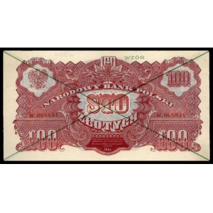 100 złotych 1944, \obowiązkowym, seria AC
