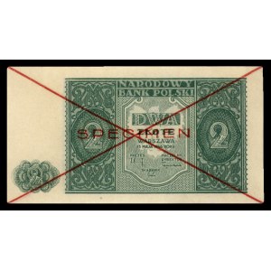 2 złote 15.05.1946, SPECIMEN, Miłczak 124