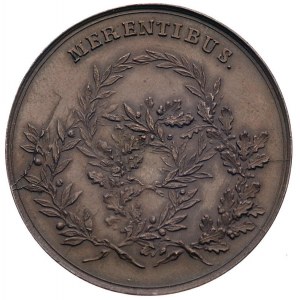 medal nagrodowy Merentibus autorstwa J. F. Holzhaeusser...