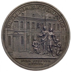 porwanie króla Stanisława Augusta medal autorstwa I. L....