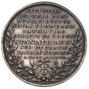 Michał Ossowski medal autorstwa J. F. Holzhaeussera 178...