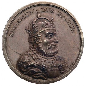 Zygmunt Stary- medal z serii królewskiej autorstwa J. J...
