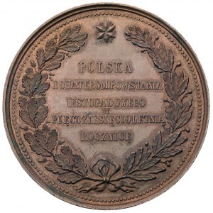 50. rocznica Powstania Listopadowego 1880 r.- medal aut...
