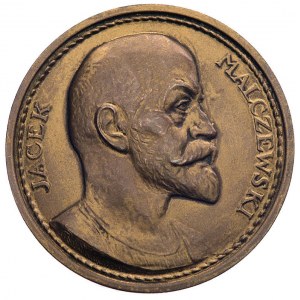 Jacek Malczewski- medal Jana Raszki 1924 r., Aw: Popier...