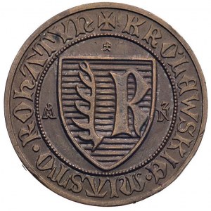 500-lecie założenia Rohatyna 1927 r.- medal autorstwa R...