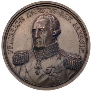 Fryderyk August I król Saksonii - medal autorstwa König...