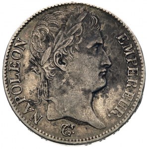 5 franków 1811 T, Nantes, Gadoury 584, patyna