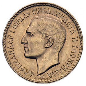 20 dinarów 1925, Paryż, Fr. 3, złoto 6.44 g