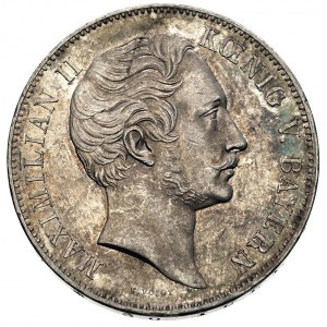 Maksymilian II 1848-1864, dwutalar 1852, Monachium, Thu...