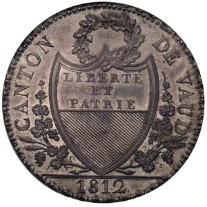 40 batzenów 1812, Divo/Tobler 222, Dav. 362, moneta w p...