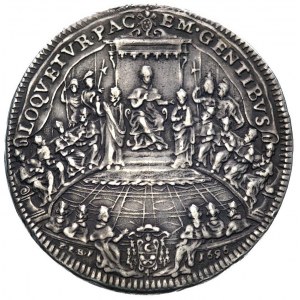 Innocenty XII 1691-1700, piastra AN V (1696), Berman 22...