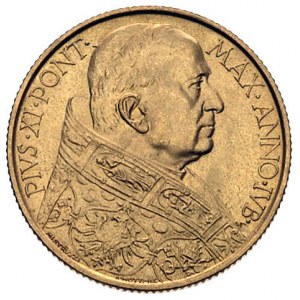 Pius XI 1922-1937, 100 lirów 1933/1934, Rzym, Berman 33...